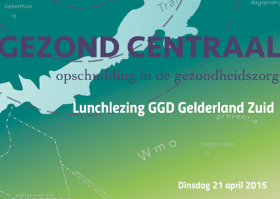 Lunchlezing GGD Gelderland Zuid